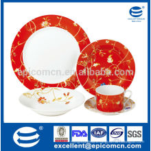 kitchen utensil new bone China company royal tableware set